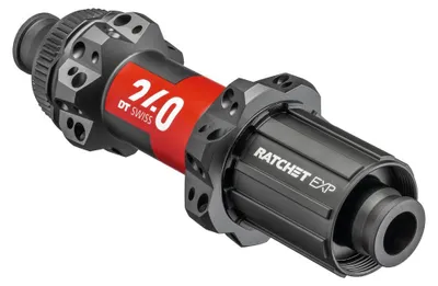 Image de Moyeu arrière DT Swiss 240 MTB DB Straightpull 142/12 TA, 28 trous, DB, CL, Shim. Light, noir