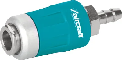 Image de Raccord rapide de sécurité Aircraft 8 mm avec embout pour tuyau Raccord sans pression
