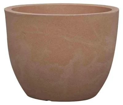 Image de Solidchoice - Pot en terre cuite pour plantes, diamètre 40 cm, avec trou de drainage