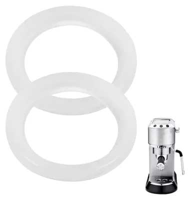 2er-Pack Silikon-Dichtring für DeLonghi Kaffeemaschinen EC680/EC685