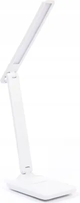 Produktbild von Schreibtisch-LED-Lampe mit Uhr und Datum, Handyhalterung