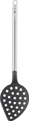 Obrázek produktu pro Děrovaná lžíce Rosle Basic Line - nerezová ocel / silikon - 32 cm