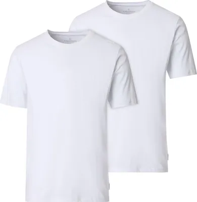 Produktbild von CasaModa Doppelpack Übergrößen T-Shirts weiß