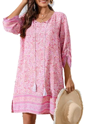 Produktbild von Sommerkleid für Damen mit Blumenmuster
