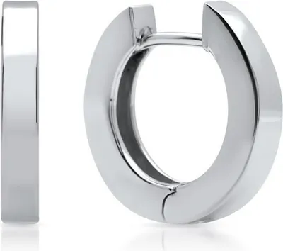 Produktbild von Exklusive kleine Creolen 925 Sterling Silber SE0173