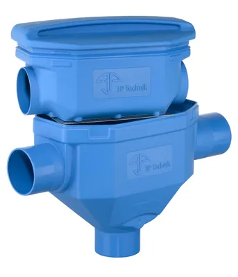 Produktbild von Zisternenfilter PF DN 150 Edelstahlsieb Höhenversatz 0 mm