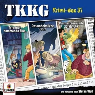 Immagine prodotto di TKKG crime box 31 (episodi 212, 213, 214)