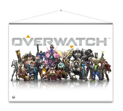 Produktbild von Overwatch Wallscroll - Heroes