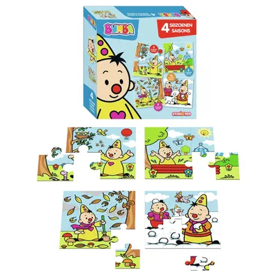 Zdjęcie produktu dla Bumba Puzzle Pory roku, 4 w 1