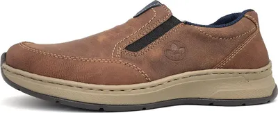 Immagine prodotto di Scarpe da uomo Rieker, mocassini marroni, casual