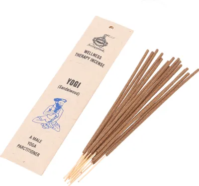 Produktbild von Ayurvedisches Räucherstäbchen, Sandelwood Räucherstäbchen - Yogi, 22,5*5*0,3 cm, Räucherstäbchen aus Tibet, Nepal
