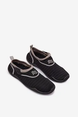Produktbild von Damen Wasser Schuhe mit Klettverschluss PROWATER PRO-26-48-114L Schwarz 37