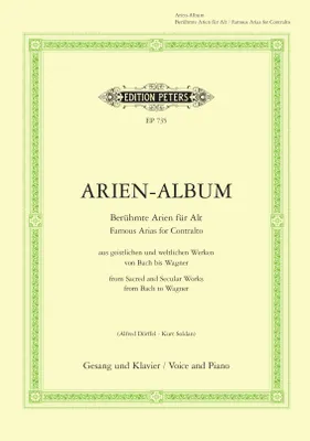 Produktbild von Aria Album for Contralto