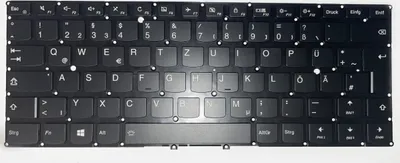Produktbild von Tastatur für Lenovo Yoga 5 Pro 910-13IKB 910-13ISK mit Backlight deutsch