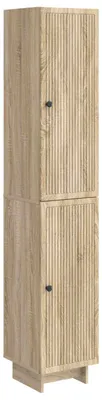 Produktbild von vidaXL Schrankset 2 stk. Sonoma-Eiche Holzwerkstoff