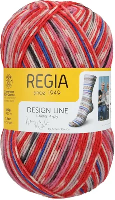 Produktbild von Schachenmayr REGIA Design Line 4-fädig, 100g Henningsvaer color Handstrickgarne