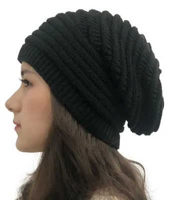 Produktbild von Lauwexe Wollmütze Damen Acryl Warme Wintermütze Eine Größe Passt Für Die Meisten Mit Umgeschlagener Krempe Für Skifahren Und Alltag