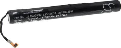 Produktbild von vhbw Akku kompatibel mit Lenovo Yoga Tab 3 10 Tablet Pad (8200 mAh, 3,6 V, Li-Ion)