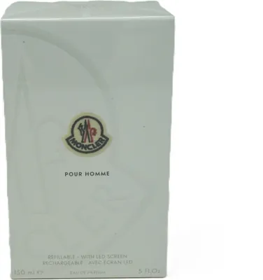 Produktbild von Moncler Pour Homme, Männer, 150 ml, Nachfüllbare Flasche, Muskatellersalbei, Grün, Cypress, Zedernholz, Vetiver, Holz