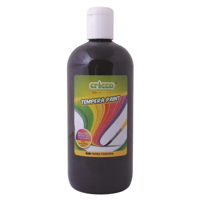 Obrázok produktu pre Temperová farba 500ml čierna CRICCO