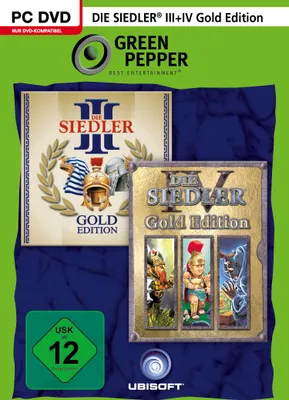 Produktbild von Siedler 3 Gold+Siedler 4 Gold - PC
