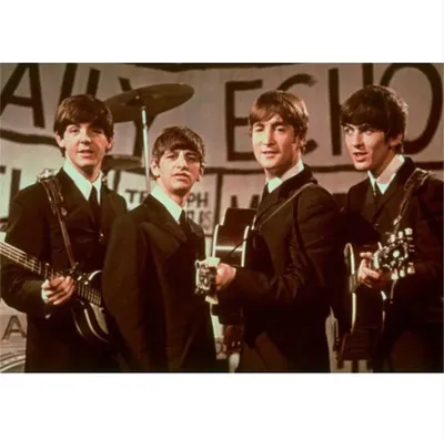 Obrázok produktu pre The Beatles - Pohľadnica "Daily Echo" RO8404 (Jedna veľkosť) (farebná)