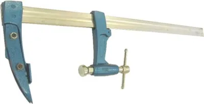 Produktbild von Zimmermannszwinge URKO - Klemmung 600mm - Ausladung 120mm - Schiene 35x8mm - 4003J
