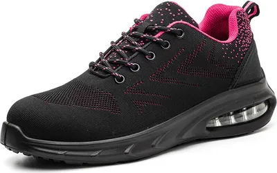 Produktbild von Sicherheitsschuhe für Herren und Damen, Arbeitsschuhe für Herren, atmungsaktive Sportschuhe mit Stahlkappe, rutschfeste Schutzschuhe