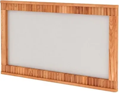 Produktbild von Wandspiegel Tula 60x110 cm mit geriffeltem Rahmen aus Kernbuche massiv