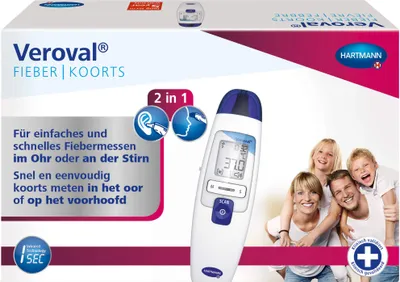 Produktbild von Veroval 2in1 Infrarot-Fieberthermometer 1 St