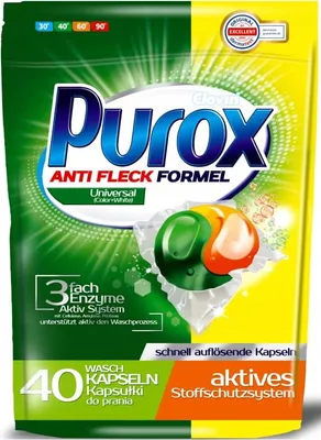 Zdjęcie produktu dla Purox Uniwersalne kapsulki, 40 sztuk