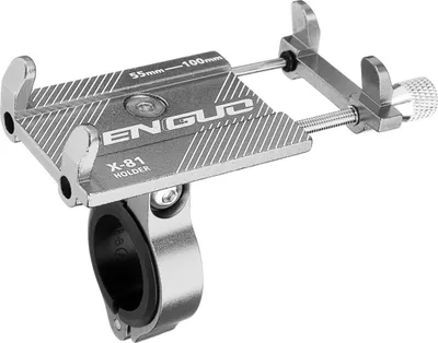 Produktbild von Aluminiumlegierung Motorräder Fahrrad MTB Lenker Telefon GPS Halter Stem Mount - Schwarz