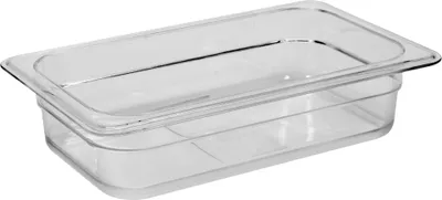 Produktbild von Gastro Behälter, Gastronomiebehälter Polycarbonat GN 1/4 Tiefe 65mm, 265x162mm