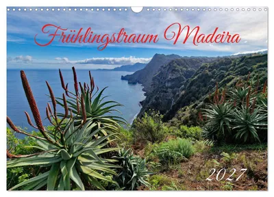 Produktbild von Frühlingstraum Madeira (Wandkalender 2027 DIN A3 quer), CALVENDO Monatskalender