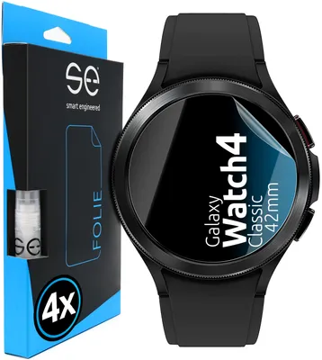 Produktbild von 4x se® 3D Schutzfolie Samsung Galaxy Watch 4 Classic (42mm)