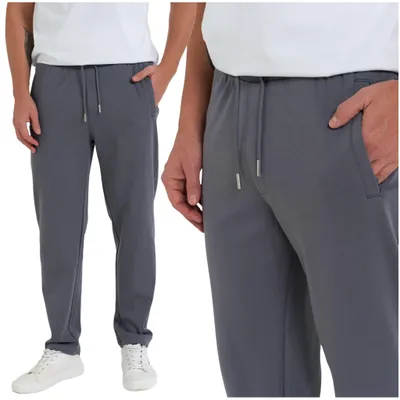 Produktbild von Moraj Herren Jogginghose mit Taschen – Grau, Größe L, bequem