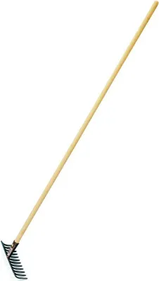 Immagine prodotto di FREUND VICTORIA Rastrello da giardino 46342 - 2 denti - argento - con punta conica - con manico; 1410508