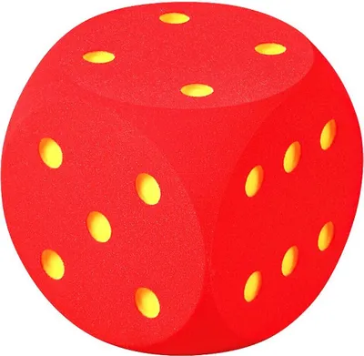Produktbild von Volley Schaumstoffwürfel, Rot, 30 cm
