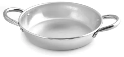 Springform 22 cm, 5 Liter, Aluminium, 2 Griffe, silber