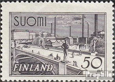 Produktbild von Briefmarken Finnland 1942 Mi 259a postfrisch Freimarken