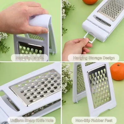 Obrázek produktu pro Famanu, struhadlo na kuchyňské účely – oboustranné použití – kompaktní a ergonomické