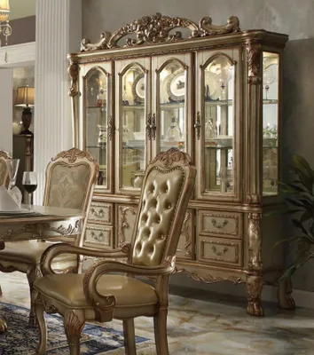 Immagine prodotto di Vetrina a 4 ante Vetrine per soggiorno design barocco rococò