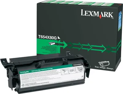 Produktbild von Toner / schwarz / 36000 Seiten / für T654, T656 / Reman