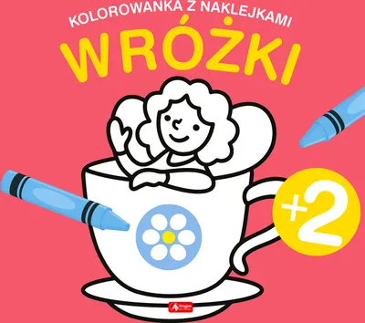 Produktbild von Wróżki Kolorowanka z naklejkami dla dzieci