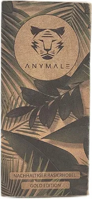 Produktbild von ANYMALE Rasierhobel Gold Edition inklusive 5 ASTRA Klingen Damen Rasierer aus