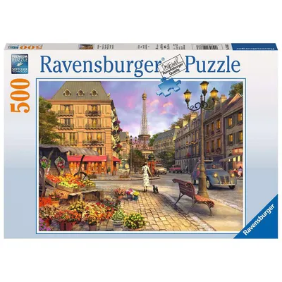Obrázek produktu pro Skládačka Ravensburger 500T. Procházka Paříží