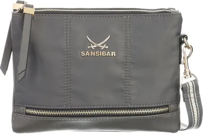 Imagen del producto de Sansibar bolso bandolera bolso de hombro Zip Bag Anthracite gris