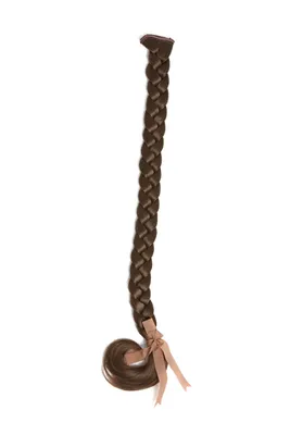 Produktbild von WIG ME UP Geflochtener Zopf Flechtzopf mit Clip lang Braun Goldbraun SA101-10