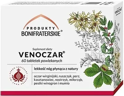 Produktbild von Venoczar Nahrungsergänzungsmittel 60 Filmtabletten