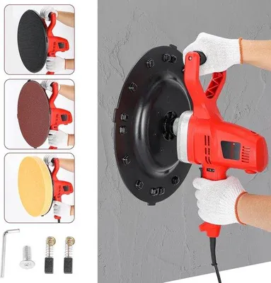 Productafbeelding van Betonafwerkingmachine 1280W - Elektrische trowel - 6 instelbare snelheden - Efficiënt en tijdbesparend - m-winkel
